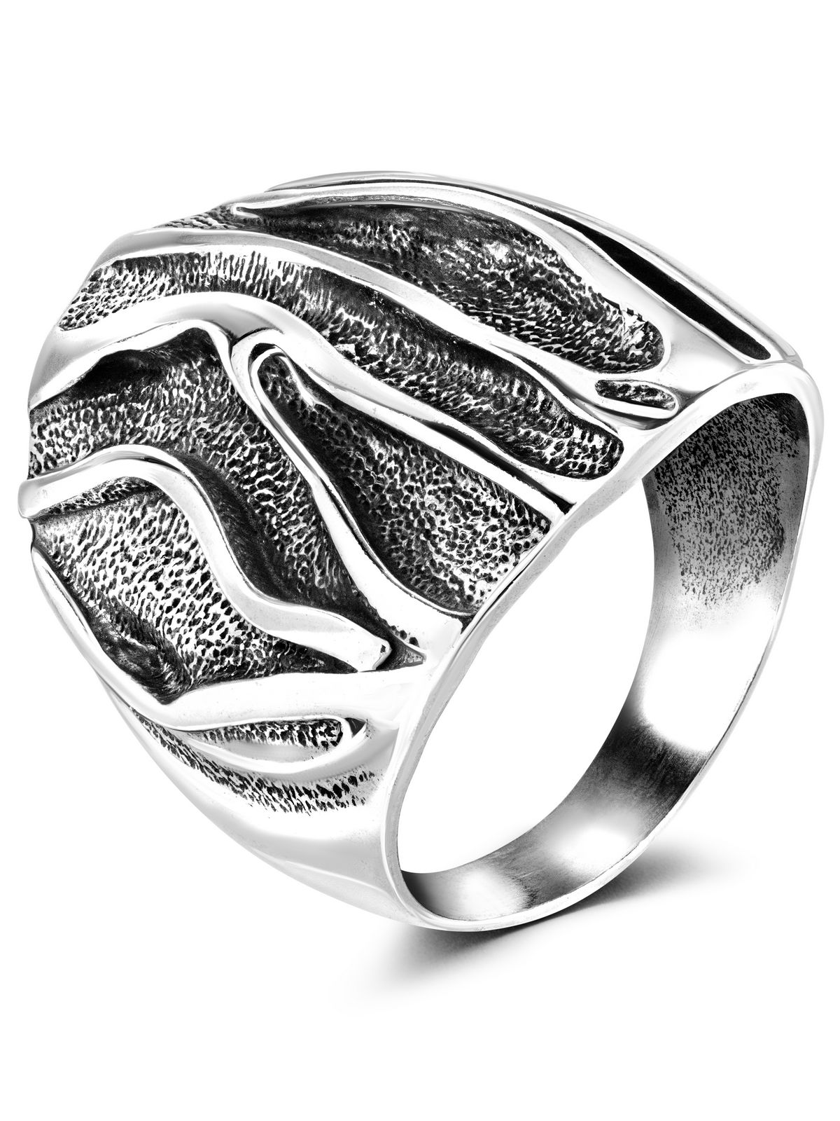 Серебряное кольцо ETERI
