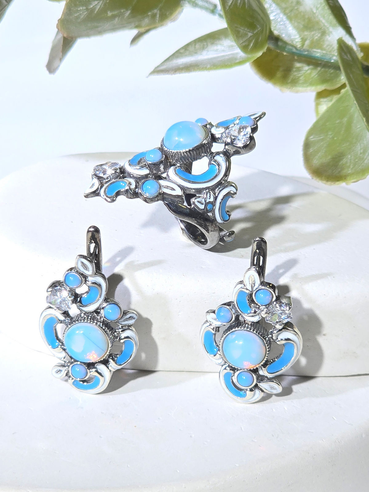 Серебряные серьги