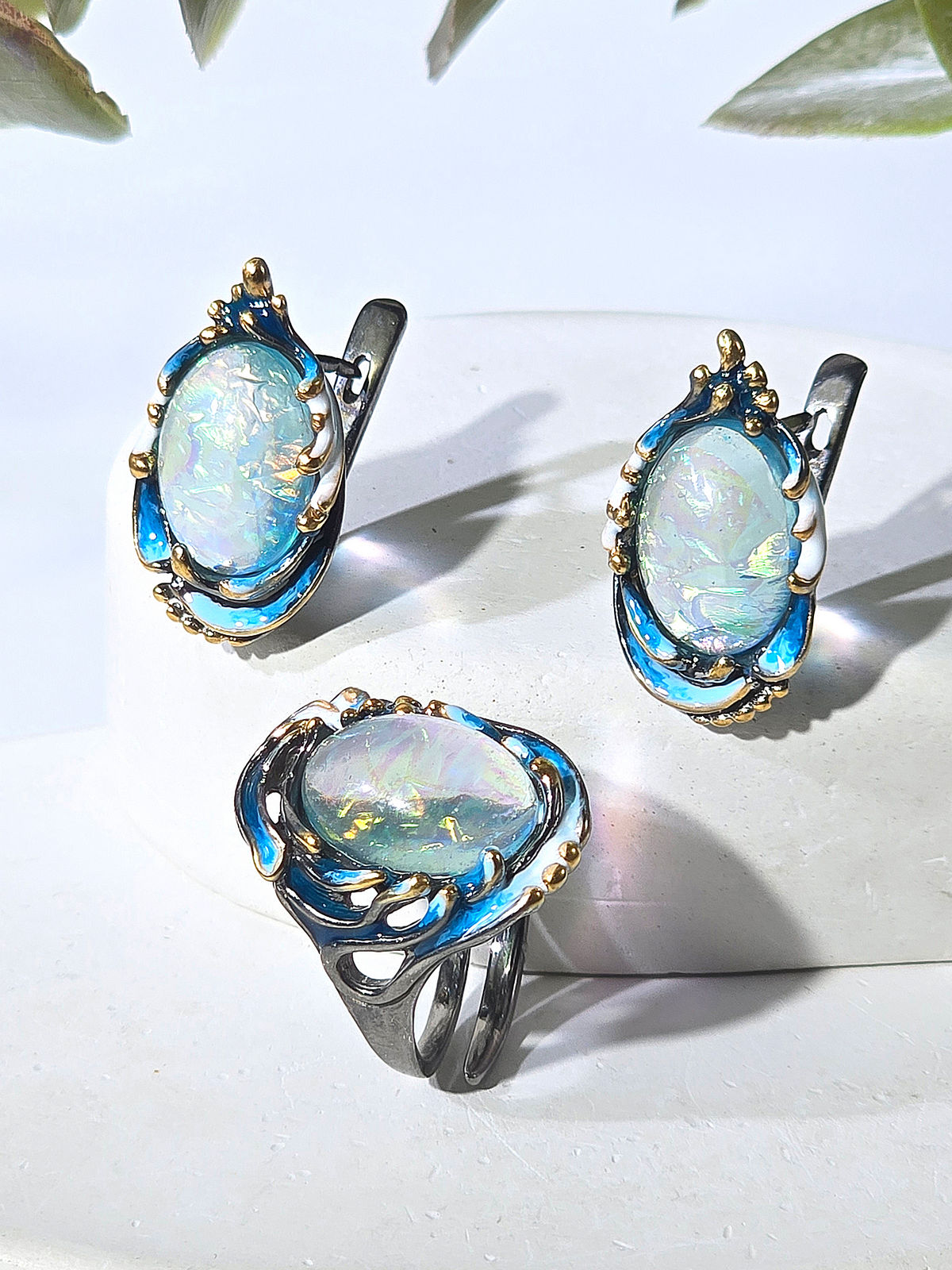 Серебряные серьги