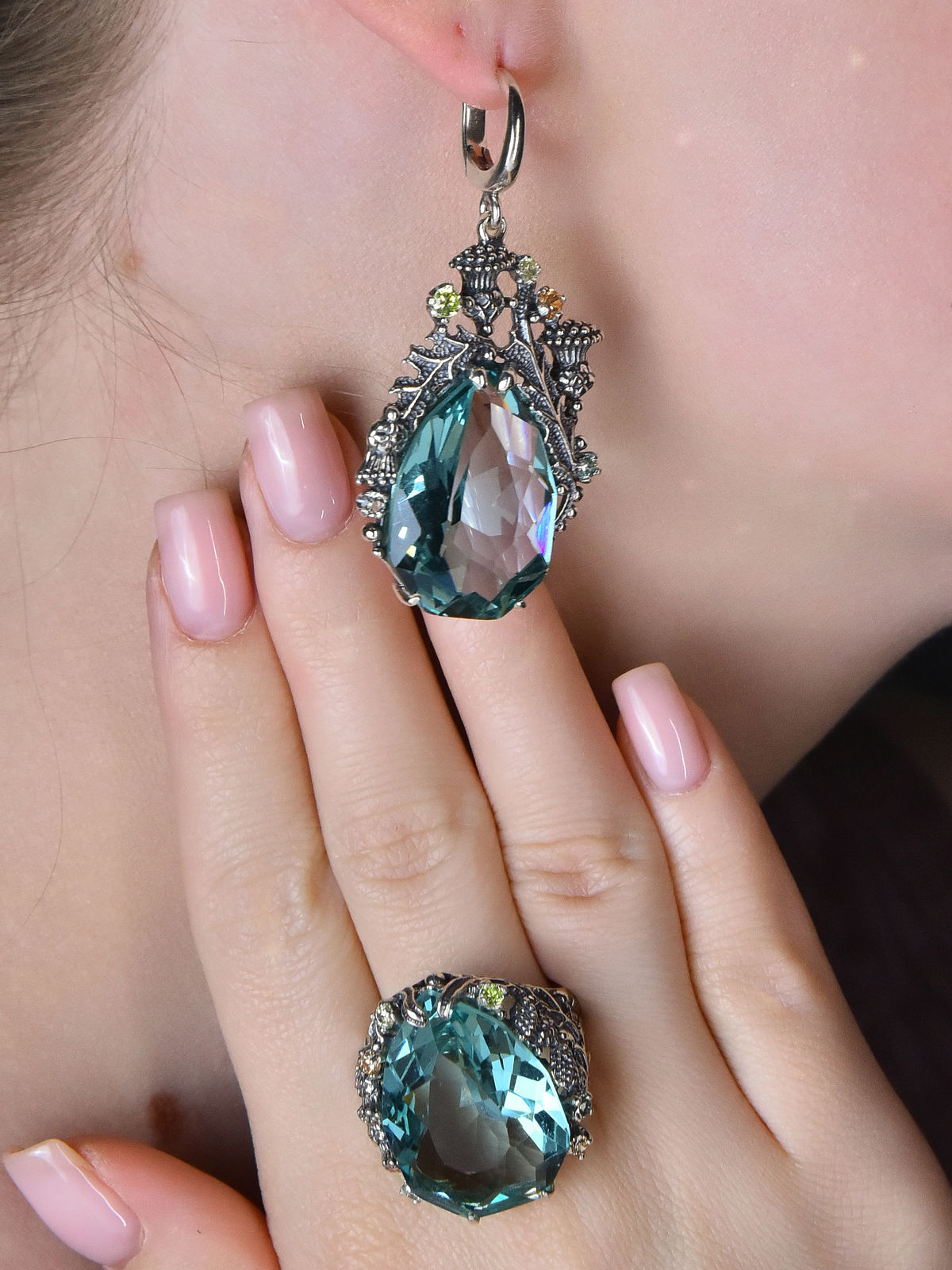 Серебряное кольцо