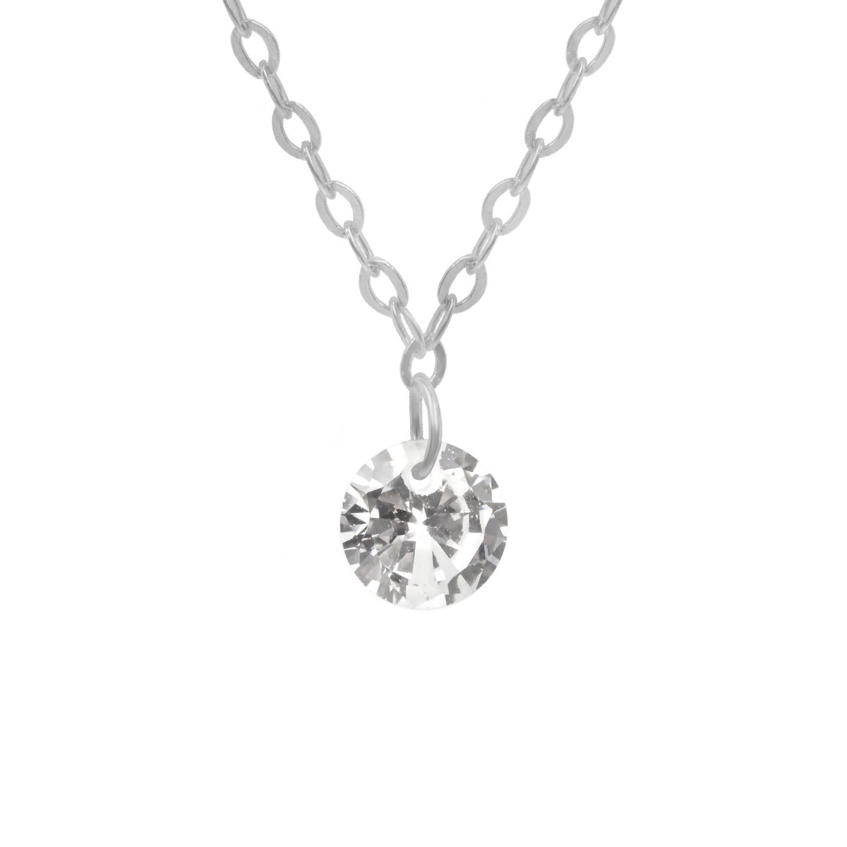 Серебряное колье