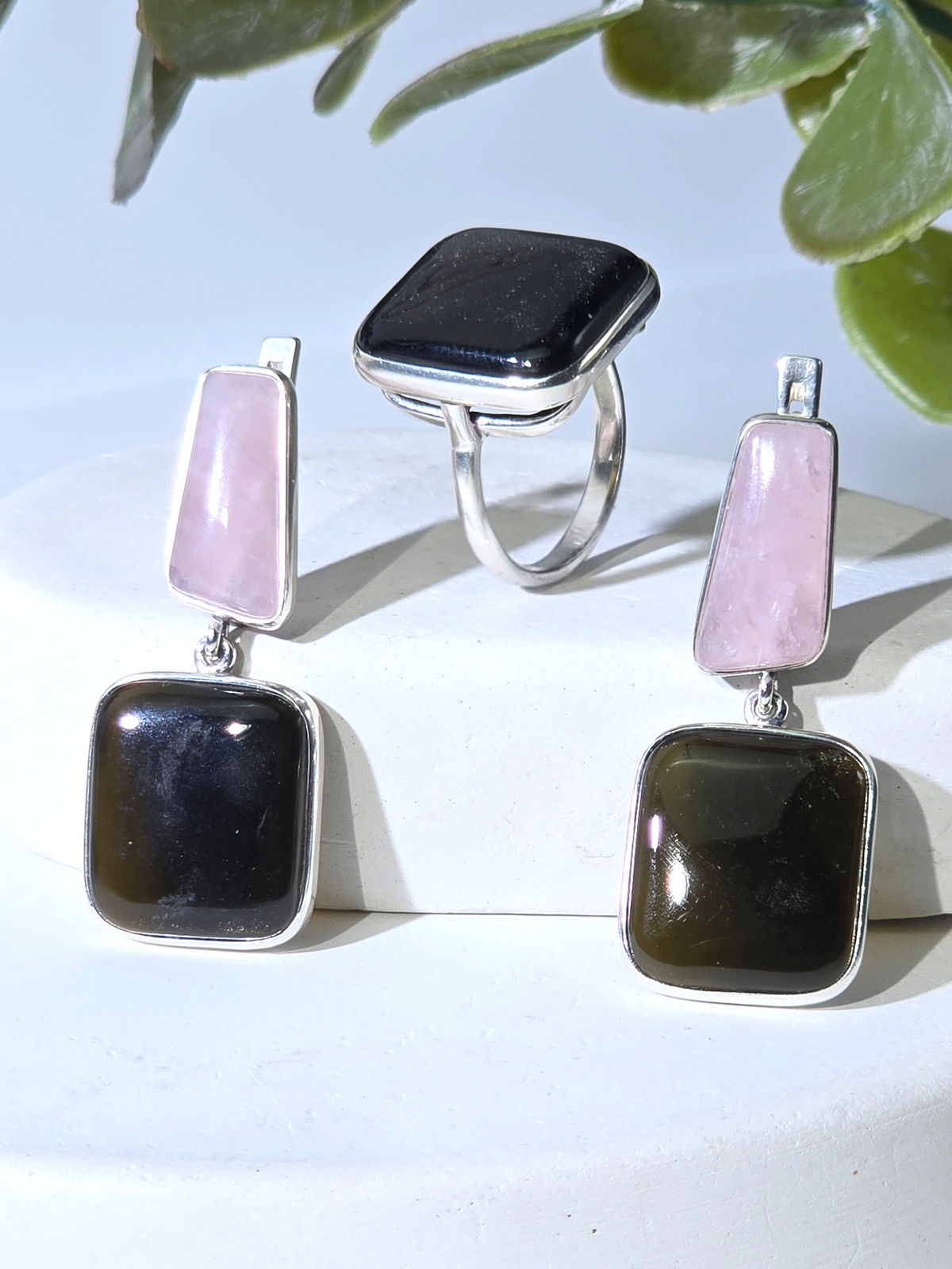 Серебряные серьги