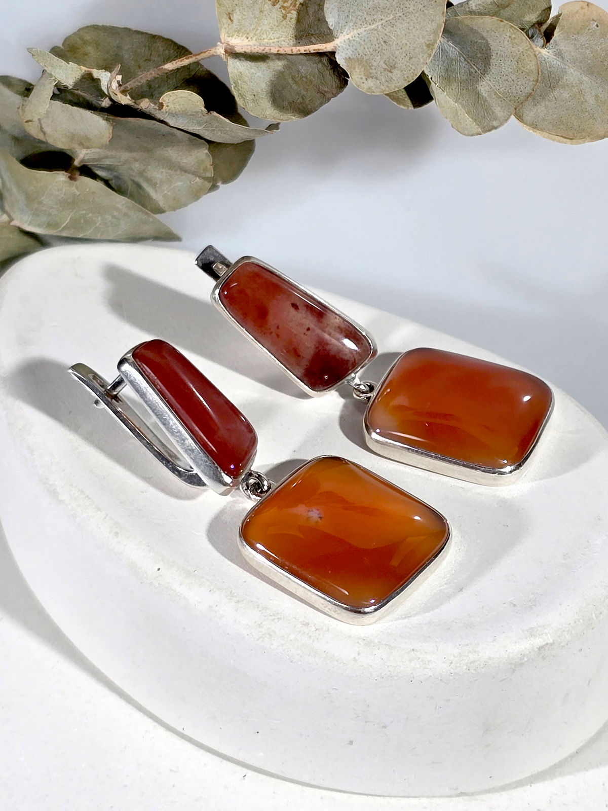Серебряные серьги