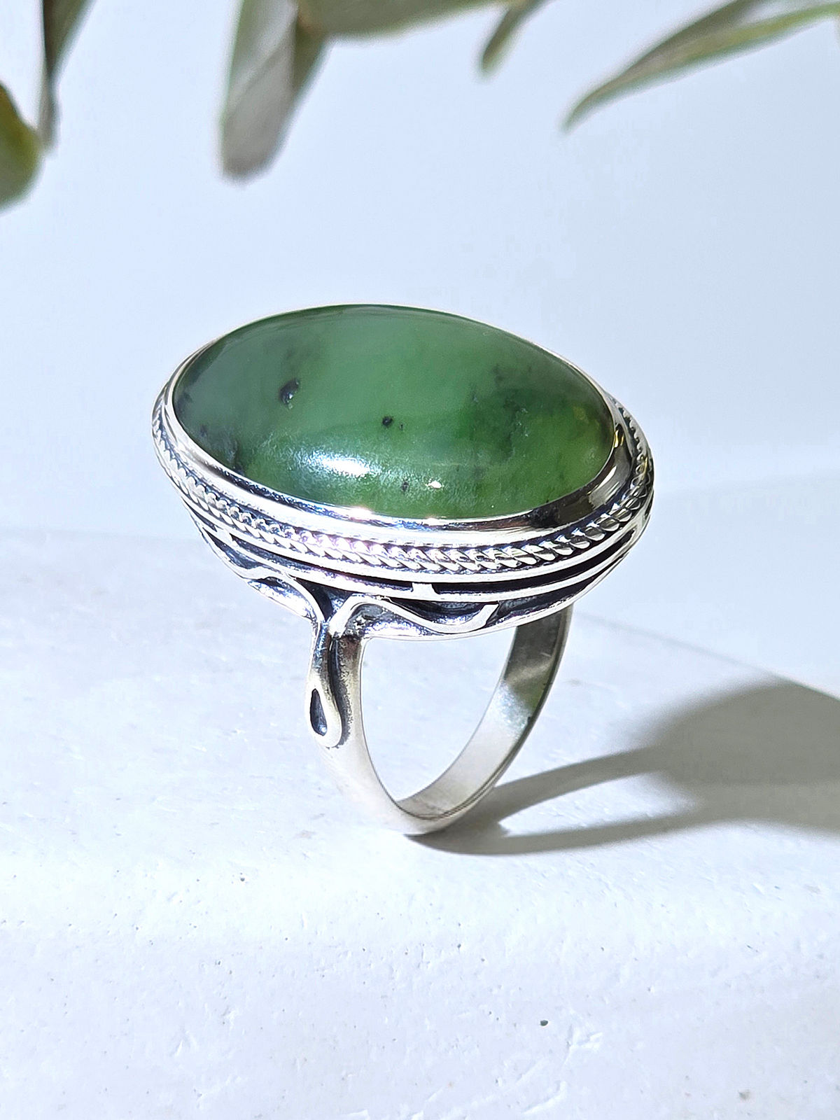 Серебряное кольцо