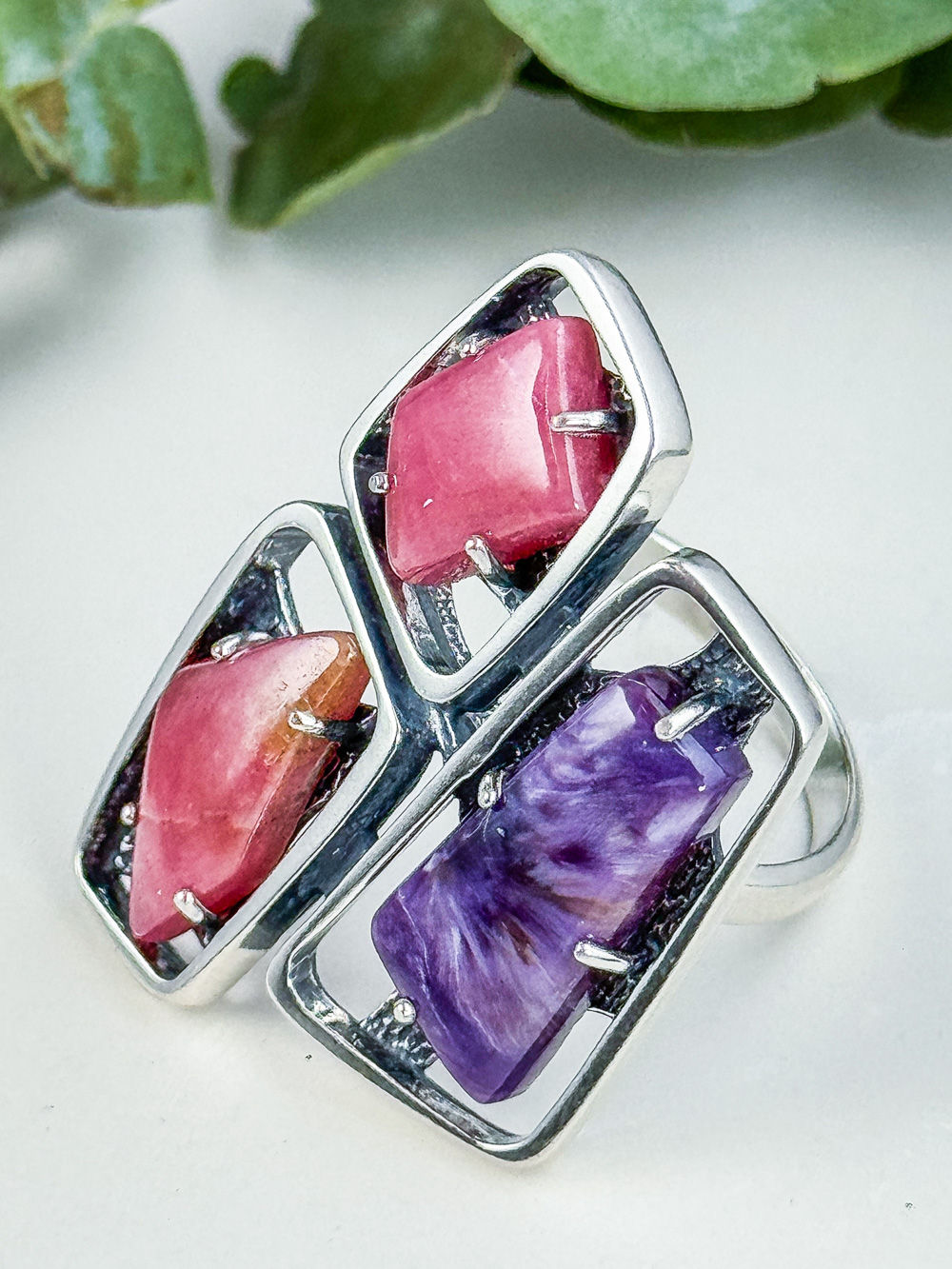 Серебряное кольцо