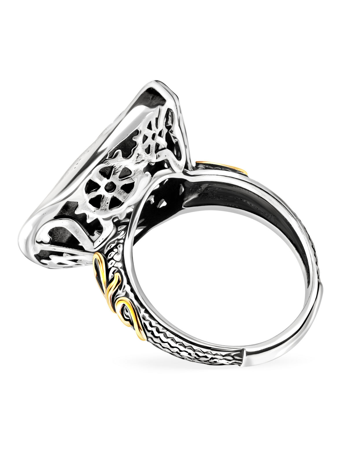 Серебряное кольцо ETERI