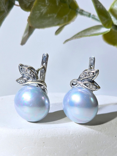 Серебряные серьги