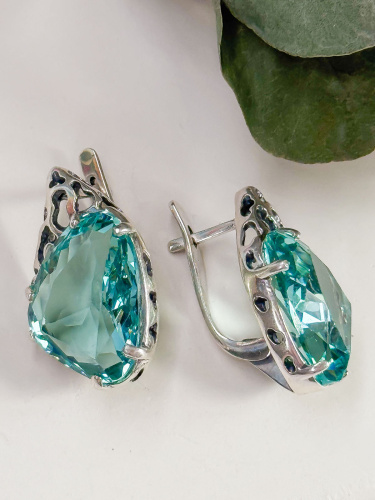 Серебряные серьги