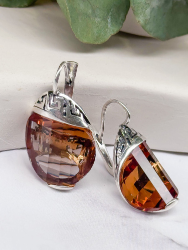 Серебряные серьги