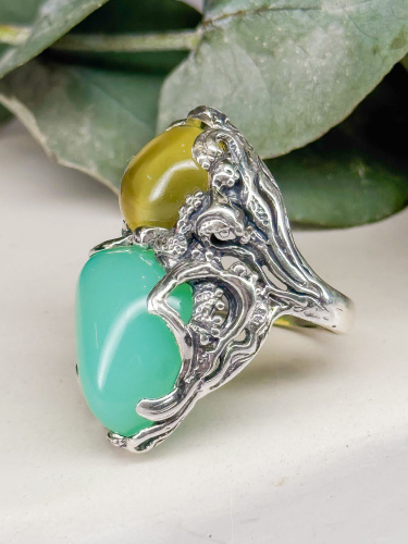 Серебряное кольцо