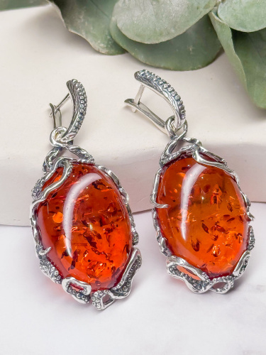 Серебряные серьги