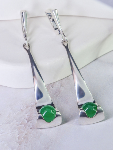 Серебряные серьги
