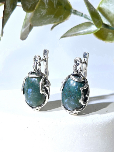 Серебряные серьги