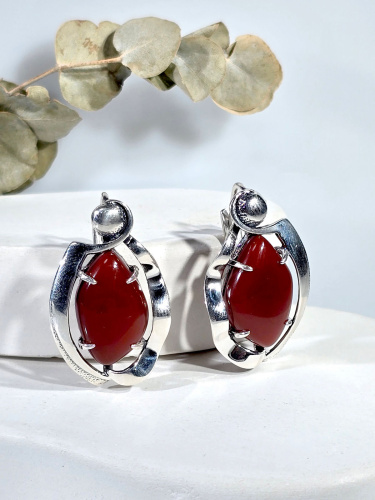 Серебряные серьги