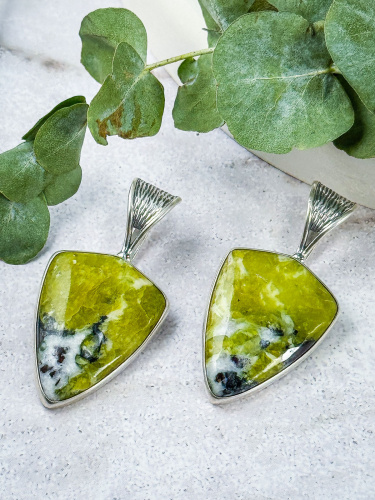 Серебряные серьги