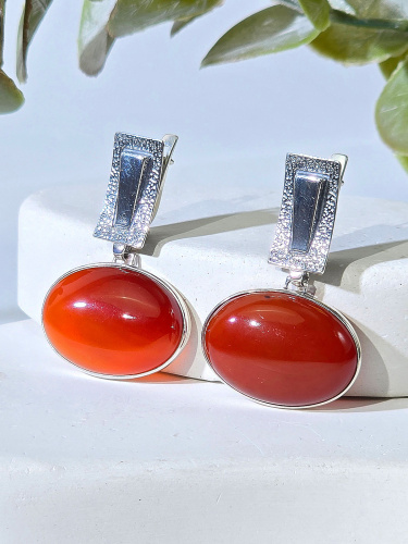 Серебряные серьги