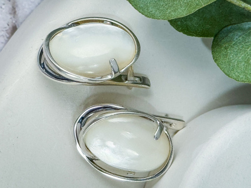 Серебряные серьги