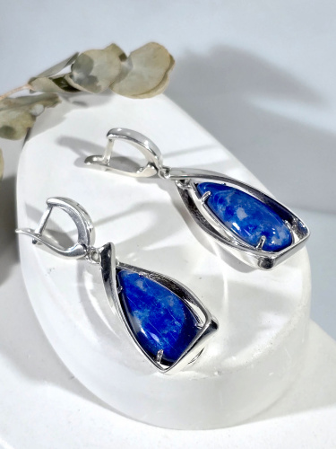 Серебряные серьги