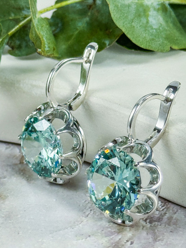 Серебряные серьги