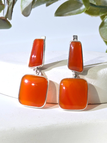 Серебряные серьги