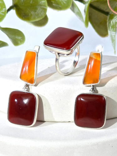 Серебряные серьги