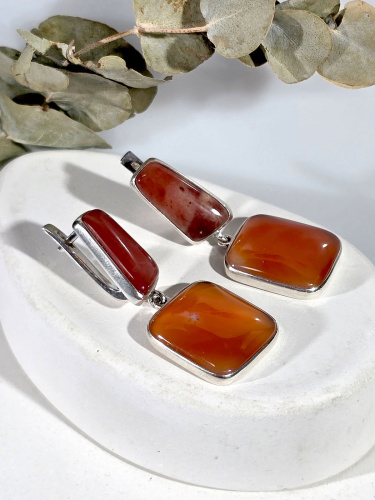 Серебряные серьги