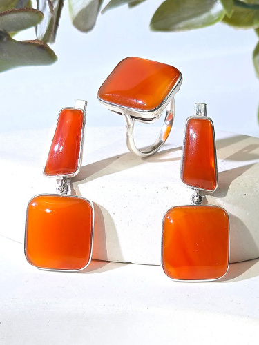 Серебряные серьги