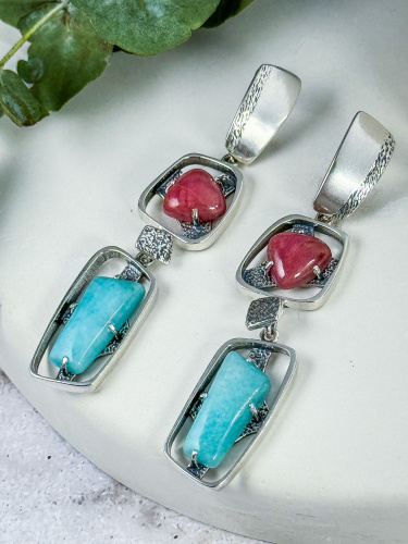 Серебряные серьги