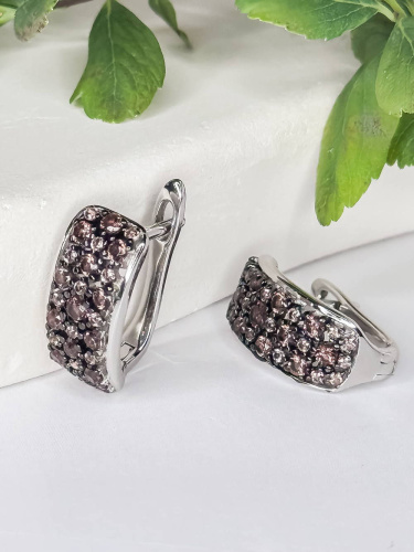 Серебряные серьги