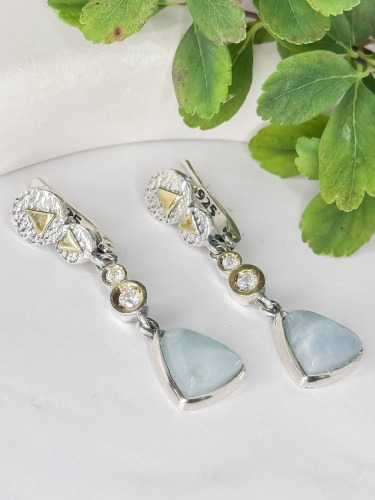 Серебряные серьги