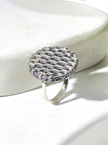 Серебряное кольцо ETERI