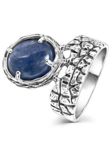 Серебряное кольцо ETERI с кианитом