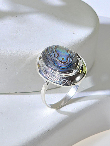 Серебряное кольцо ETERI с гелиотисом