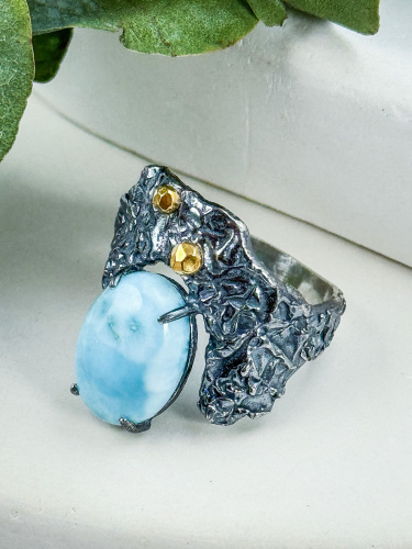 Серебряное кольцо