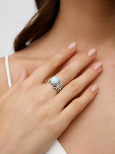 Серебряное кольцо ETERI