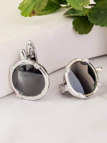 Серебряные серьги