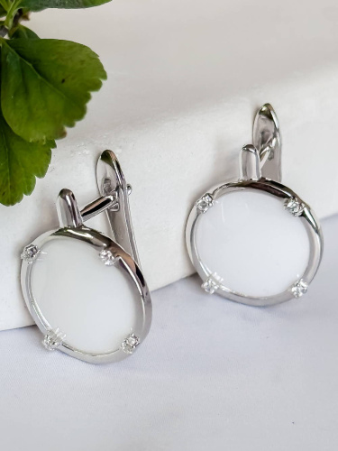 Серебряные серьги
