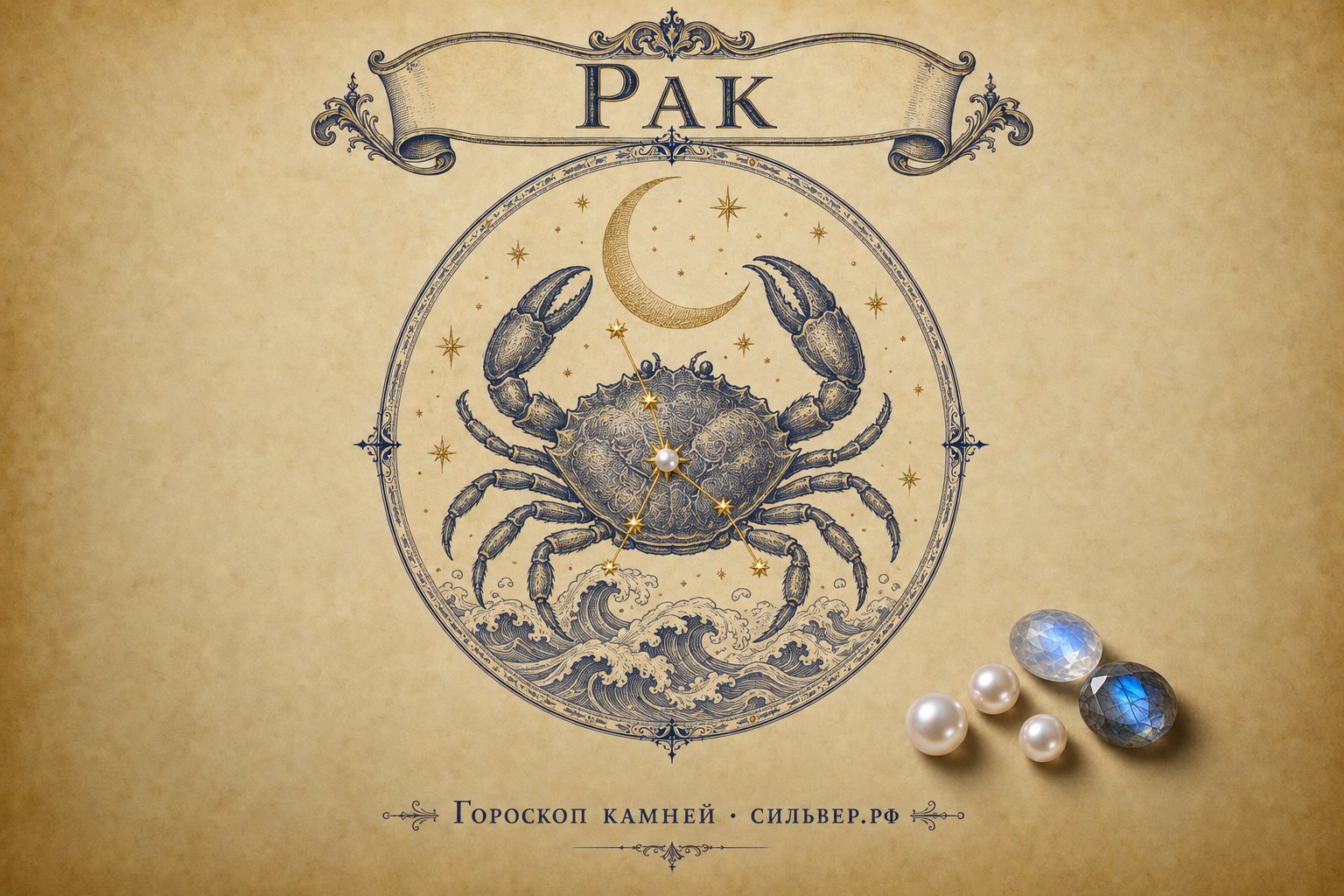 Камень Рака: какой камень подходит женщине-Раку по знаку зодиака и дате рождения