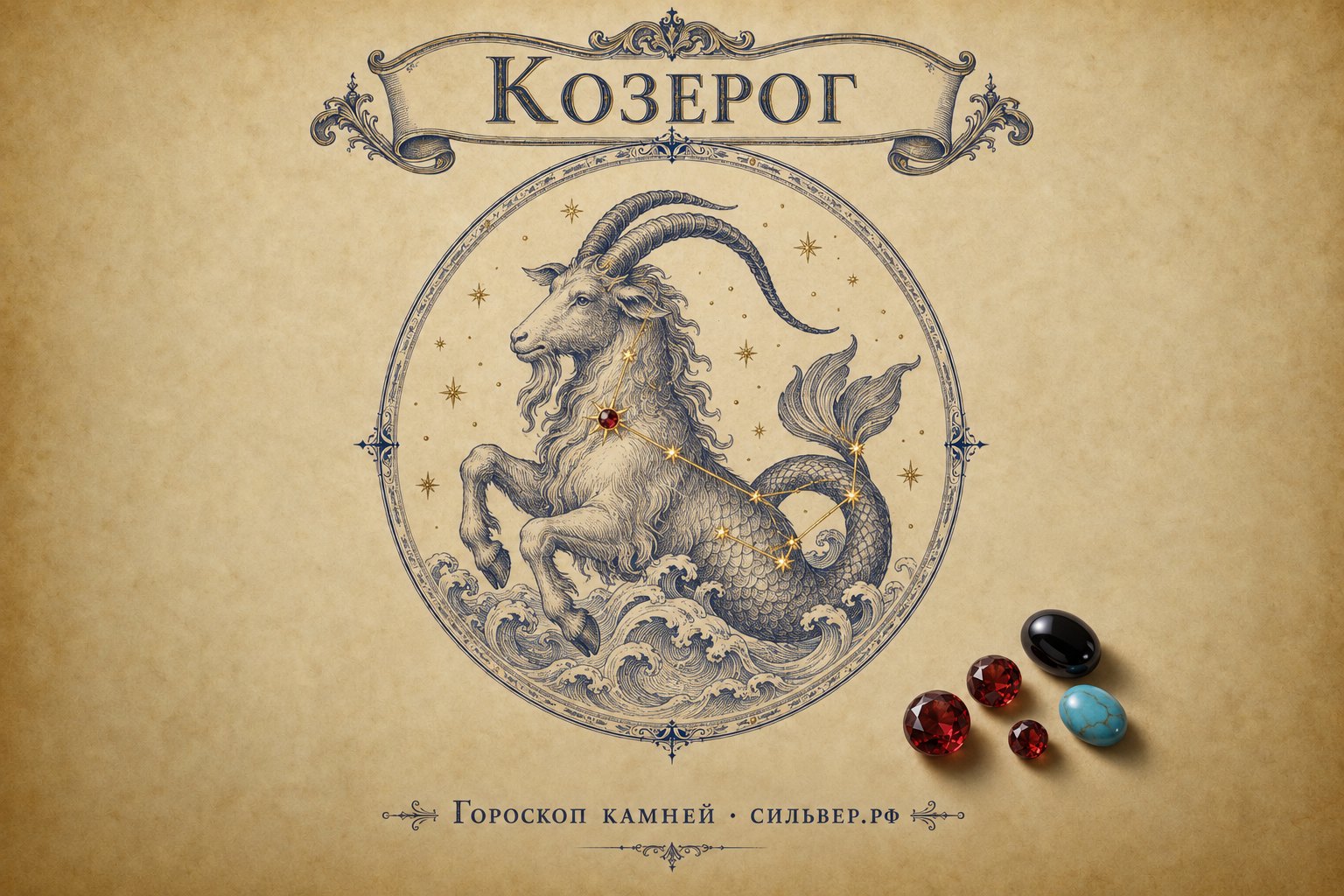 Камень Козерога: какой камень подходит женщине-Козерогу по знаку зодиака и дате рождения